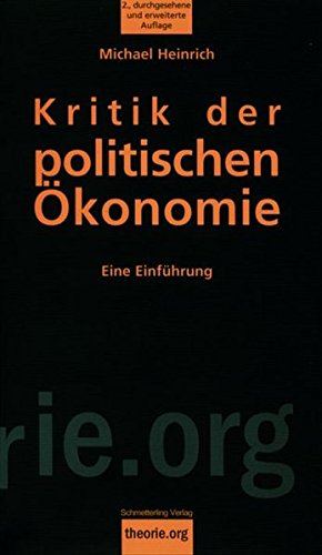 Kritik der politischen Ökonomie. Eine Einführung